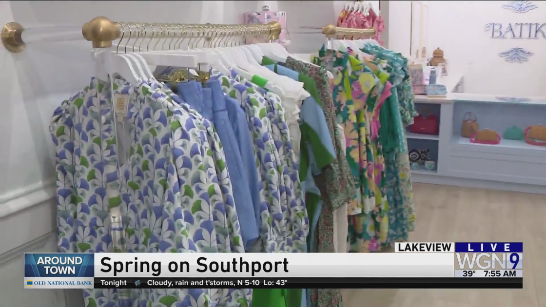 Around Town shops for Spring on Southport
