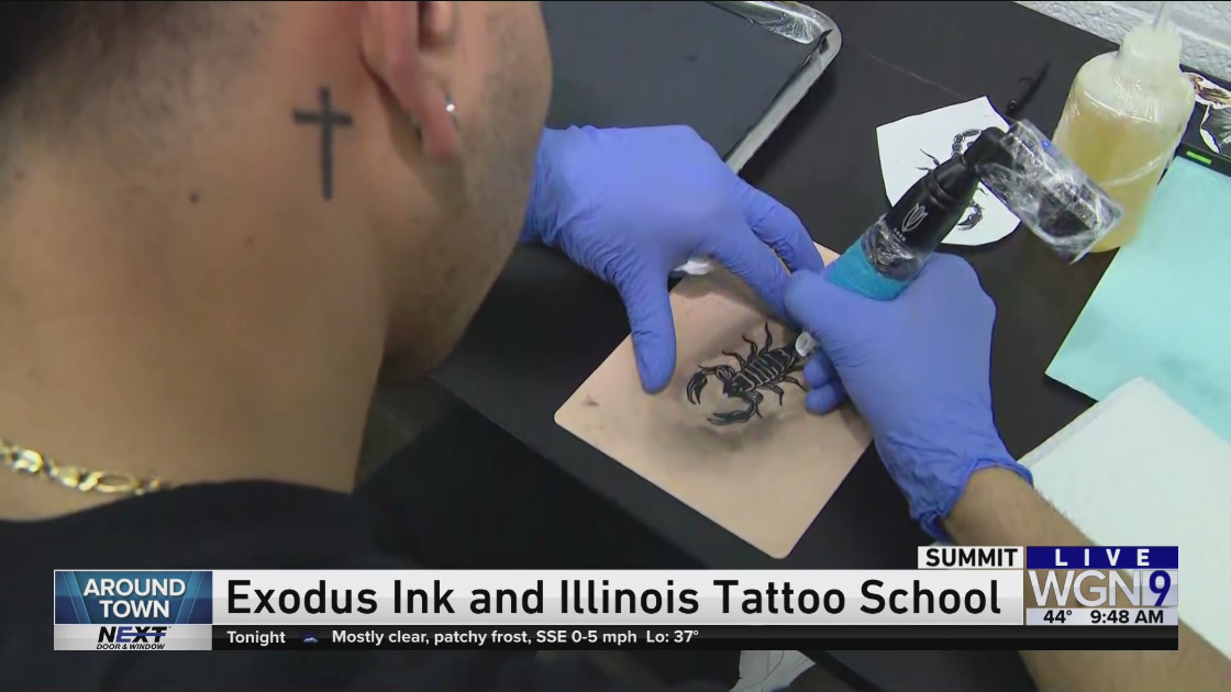 Around Town checks out Exodus Ink and Illinois Tattoo School