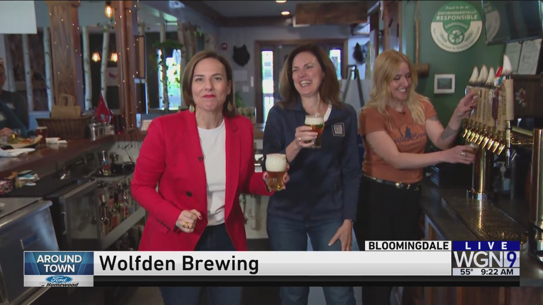 Around Town visits Wolfden Brewing for Northern Illinois Food Bank’s ‘Brew for a Cause’