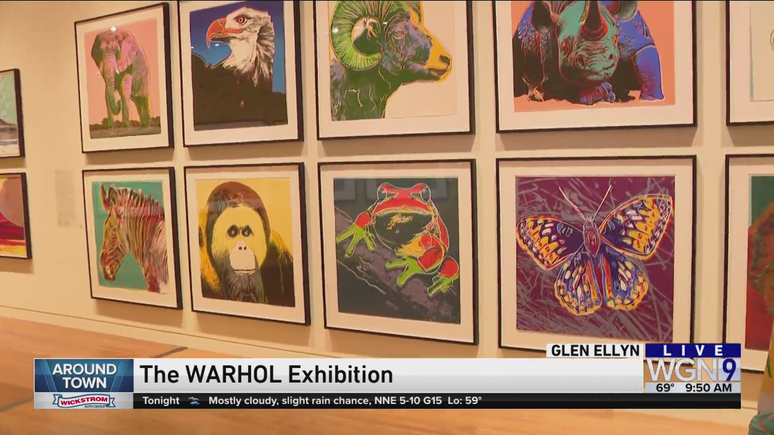 Around Town previews the WARHOL exhibition at the McAninch Arts Center