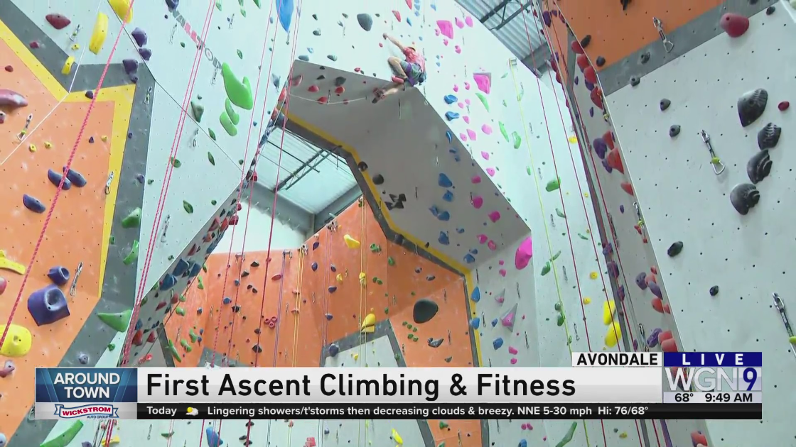 Around Town visits First Ascent Climbing & Fitness
