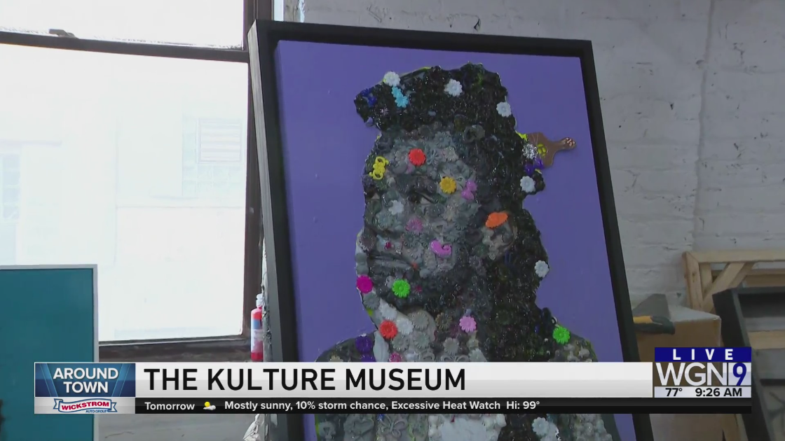 Around Town checks out The Kulture Museum with artist, Roger J. Carter