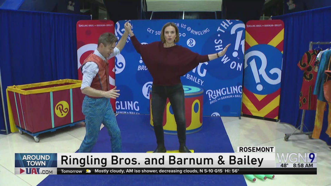 Around Town previews Ringling Bros. and Barnum & Bailey® The Greatest Show On Earth®