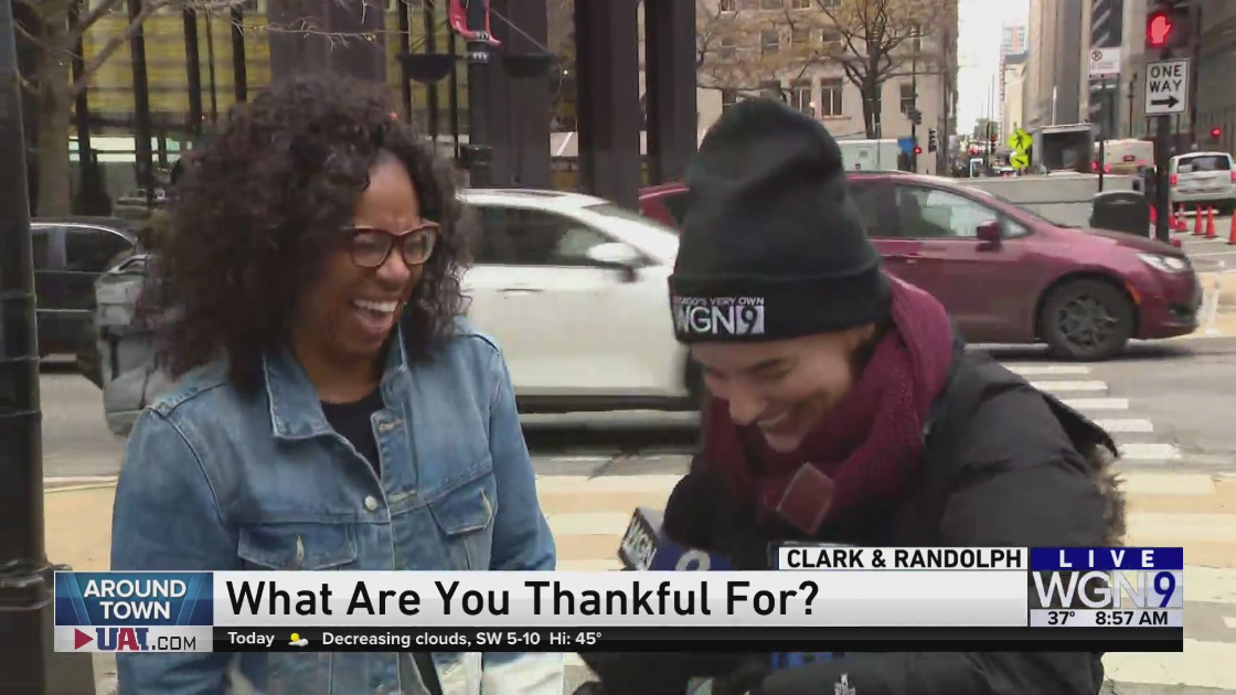 Around Town hits the street to find out what people are thankful for