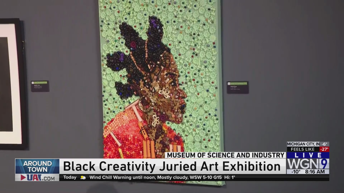 Around Town checks out the Black Creativity Juried Art Exhibition 2024 at the Museum of Science and Industry