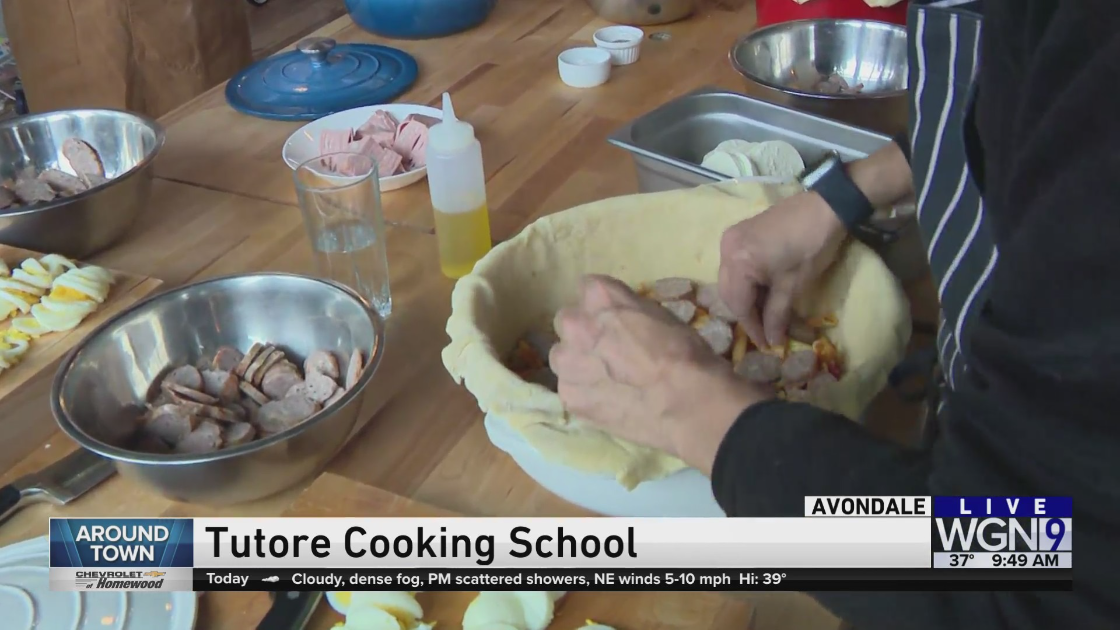 Around town visits Tutore Italian Cooking School