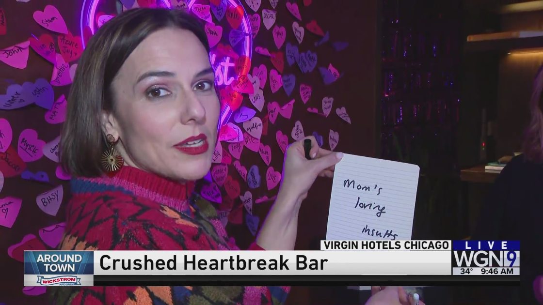 Around Town previews Crushed Heartbreak Bar on Valentine’s Day